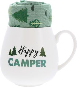 Pavilion Warm & Toe-Sty Mug/Sock Set Camper