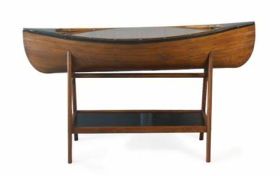 Marshall Home Canoe Sofa Table
