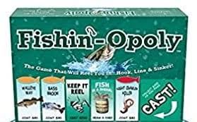 Late for the Sky Fishin'-Opoly Game