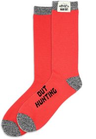 Pavilion Man Out Men's Crew Socks Out Hunting