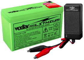 Vexilar Max Lithium 12-Vot/12Ah Battery and Charger