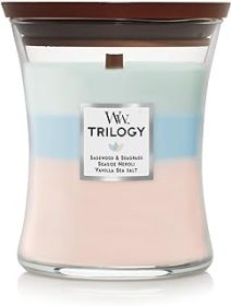 Yankee Candle WoodWick Hourglass Candle - Medium - Oceanic Trilogy
